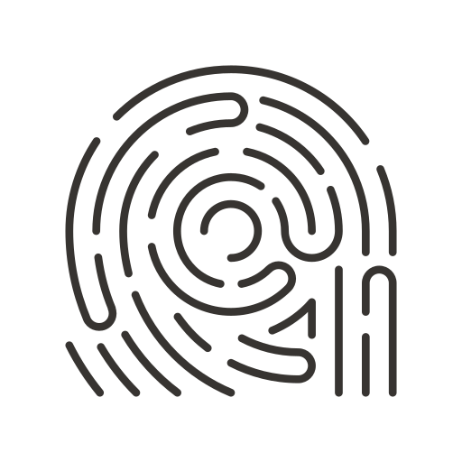 biometrisch Generic outline icon