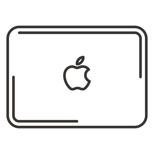 Apple Generic outline icon