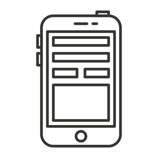 Mobile Generic outline icon