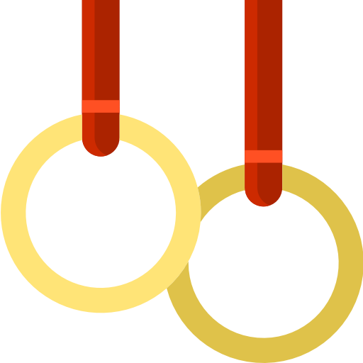 Gymnastic rings Payungkead Flat icon