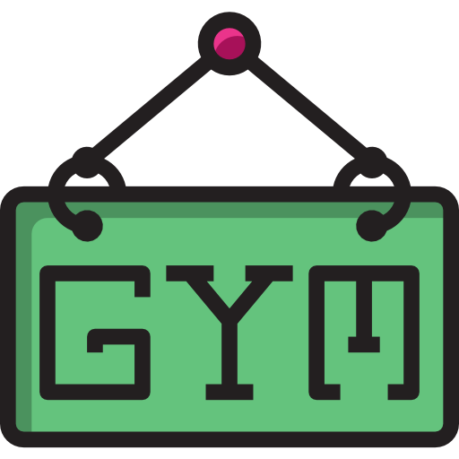 fitnessstudio Payungkead Lineal Color icon