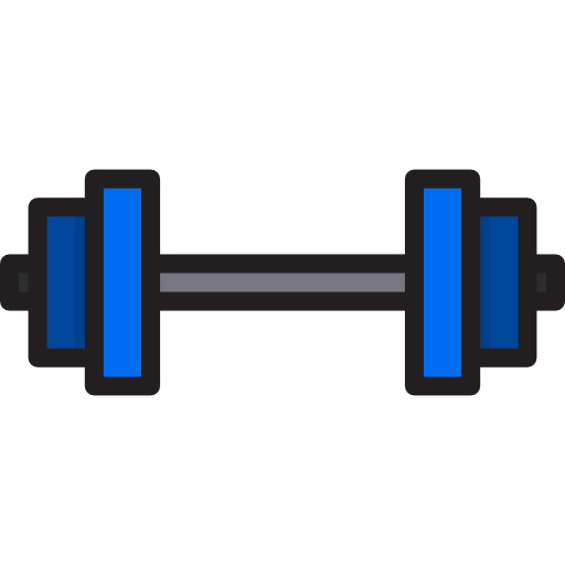 dumbell Payungkead Lineal Color icono