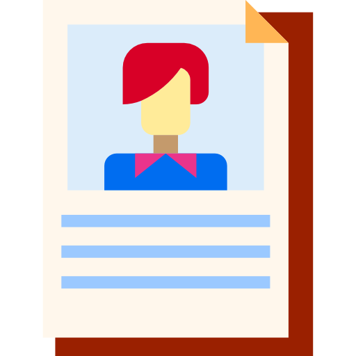 Resume Payungkead Flat icon