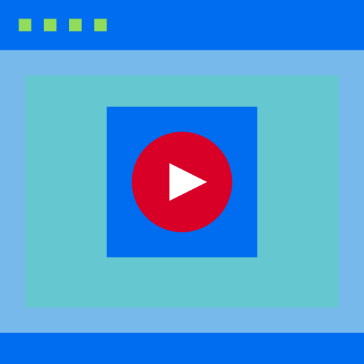 videowiedergabe Payungkead Flat icon