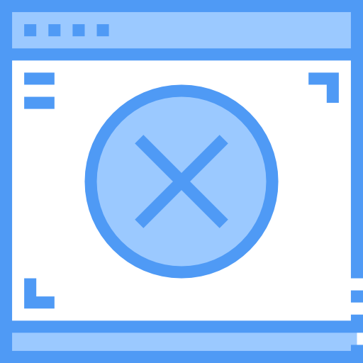 error Payungkead Blue icon