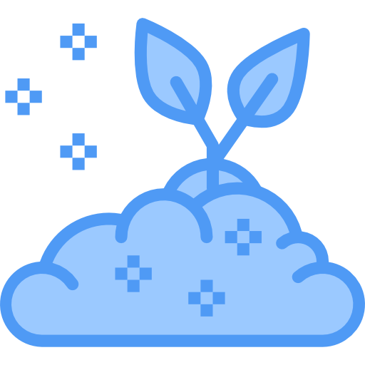 Growth Payungkead Blue icon