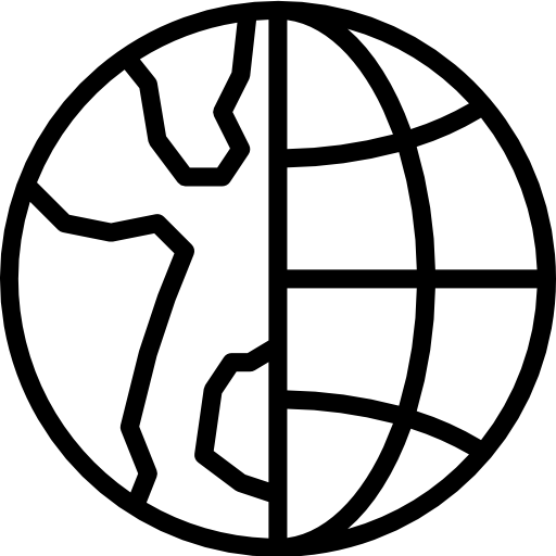 cuadrícula de globo Payungkead Lineal icono