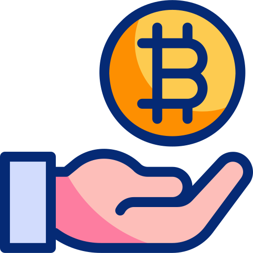 bitcoin Basic Accent Lineal Color icon