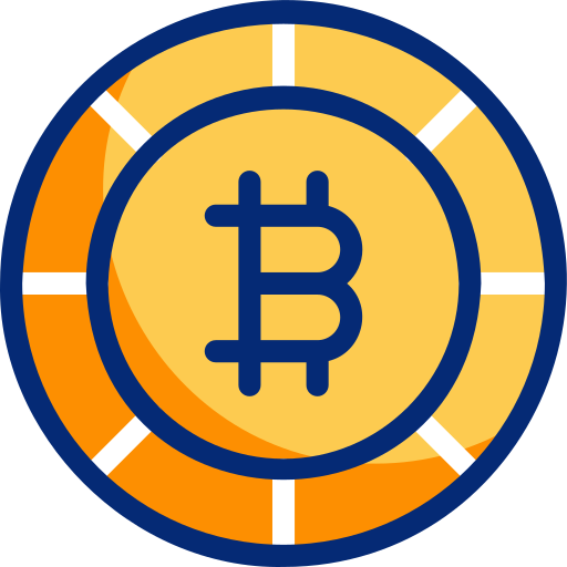 bitcoin Basic Accent Lineal Color icon