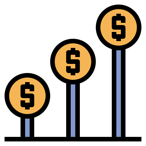 dinero Generic color lineal-color icono