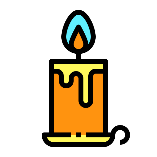 Candle Generic color lineal-color icon