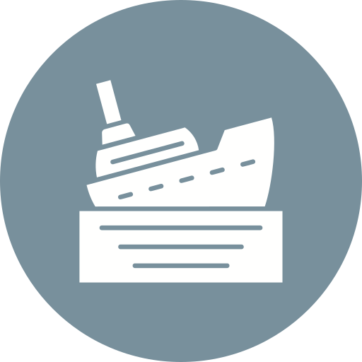 Sinking Generic color fill icon