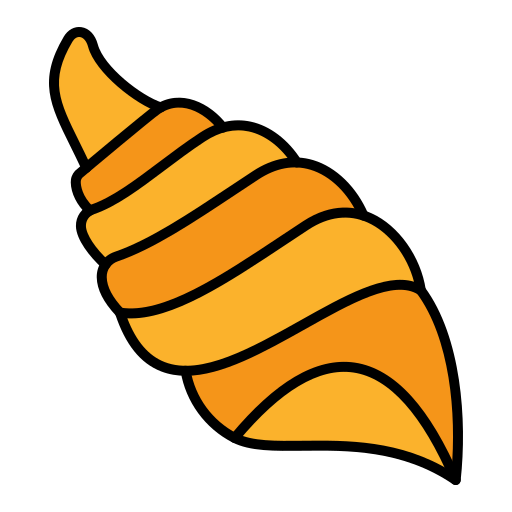 Conch shell Generic color lineal-color icon
