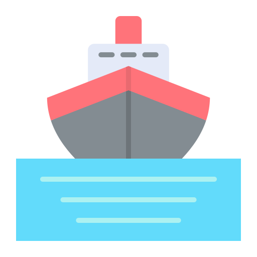 Корабль Generic color fill иконка