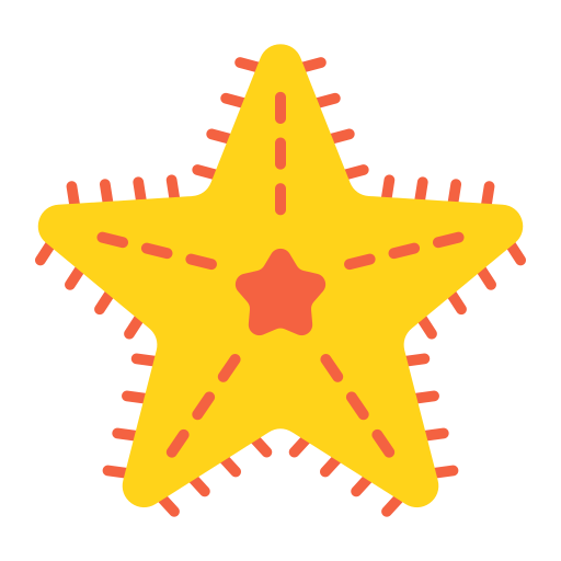 estrela do mar Generic color fill Ícone