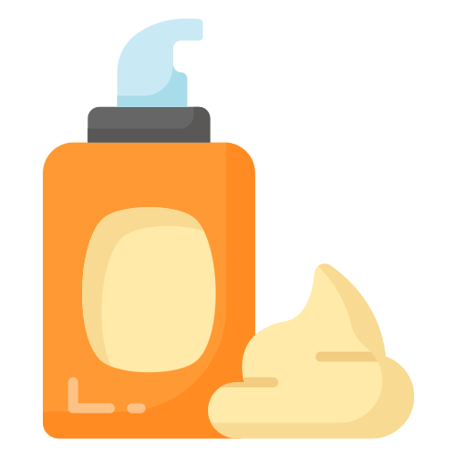 Shaving foam Generic color fill icon