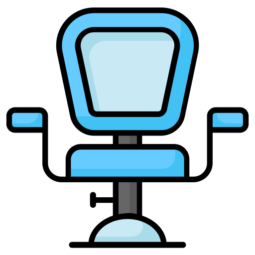silla de salón Generic color lineal-color icono