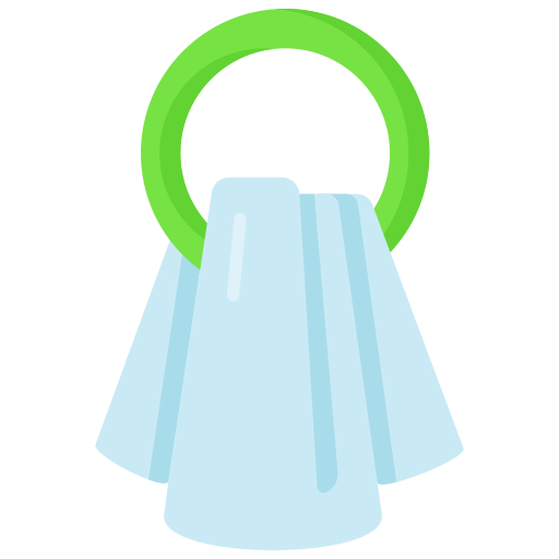 Towel hanger Generic color fill icon