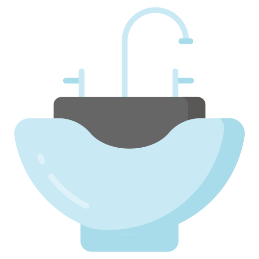 Wash sink Generic color fill icon