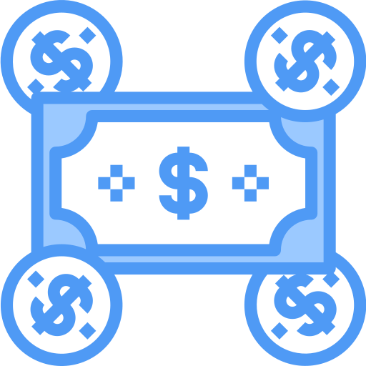 Cash Payungkead Blue icon