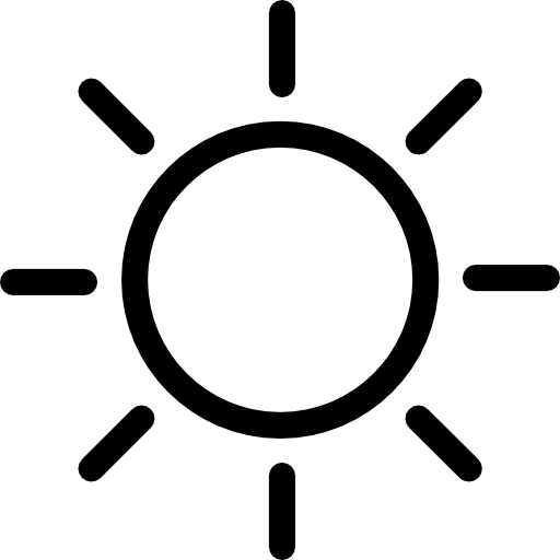 태양 Yuttapong Lineal icon