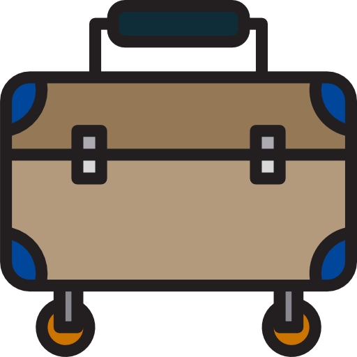 Baggage Payungkead Lineal Color icon