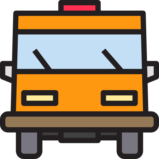 バス Payungkead Lineal Color icon