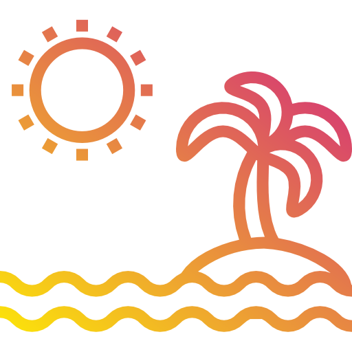 Island Payungkead Gradient icon