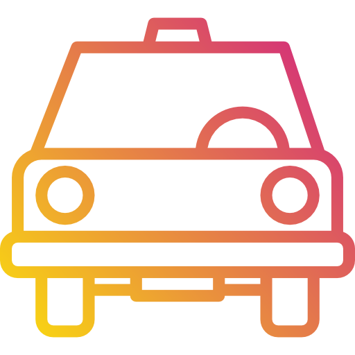 Taxi Payungkead Gradient icon
