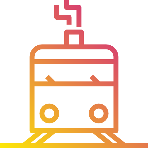 기차 Payungkead Gradient icon