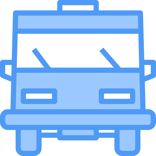 Ônibus Payungkead Blue Ícone