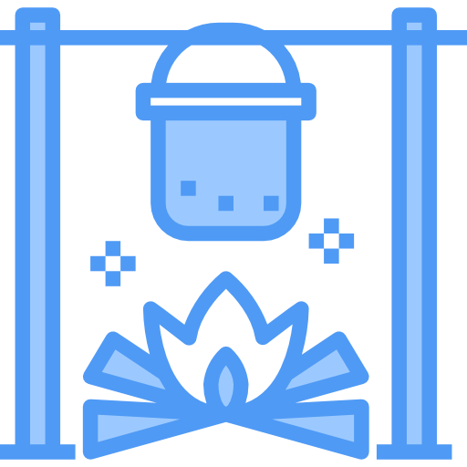 캠핑 Payungkead Blue icon