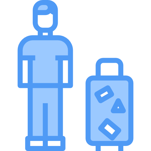 여행자 Payungkead Blue icon