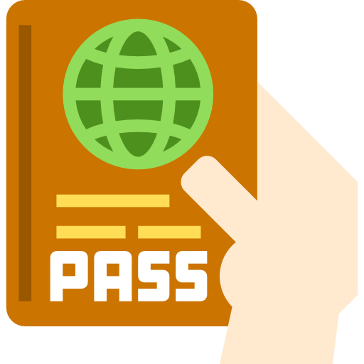 パスポート Payungkead Flat icon