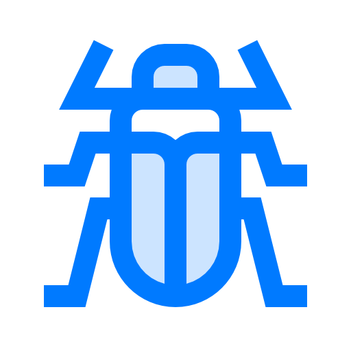 물 벌레 Vitaliy Gorbachev Blue icon