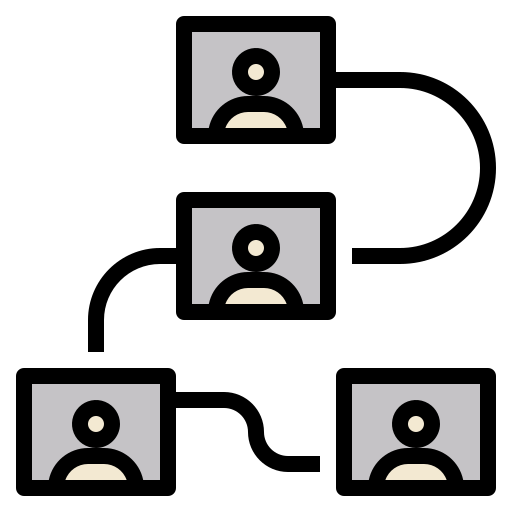 organisatie Generic color lineal-color icoon