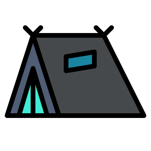 obóz Generic color lineal-color ikona