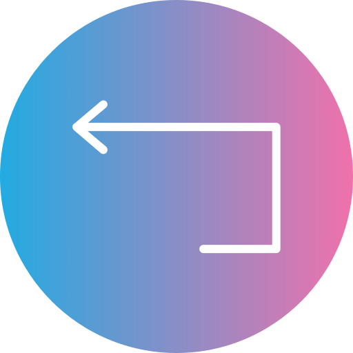 loop-pictogram Generic gradient fill icoon