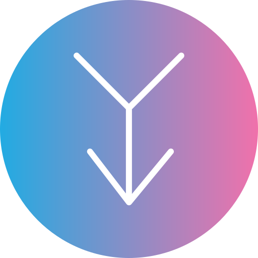 Merge Generic gradient fill icon