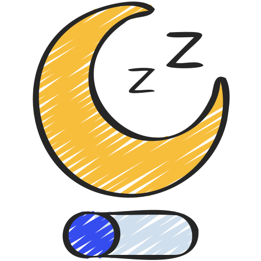 Sleep mode Juicy Fish Sketchy icon