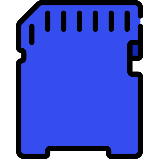 Sd card Juicy Fish Soft-fill icon