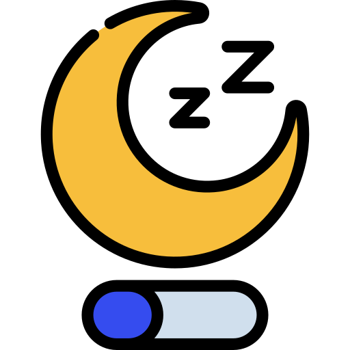 Sleep mode Juicy Fish Soft-fill icon