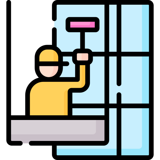 Window cleaner Special Lineal color icon