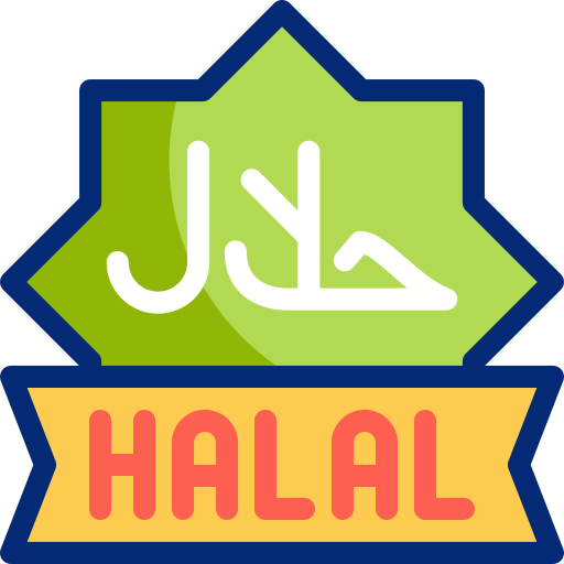 halal Basic Accent Lineal Color icono