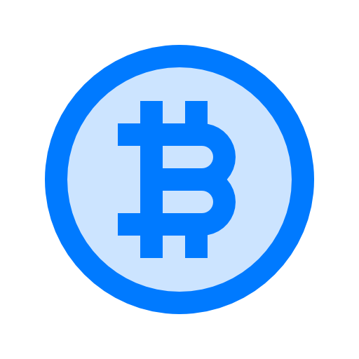 bitcoin Vitaliy Gorbachev Blue icoon