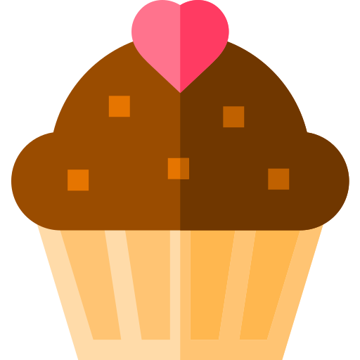 Muffin Basic Straight Flat icon