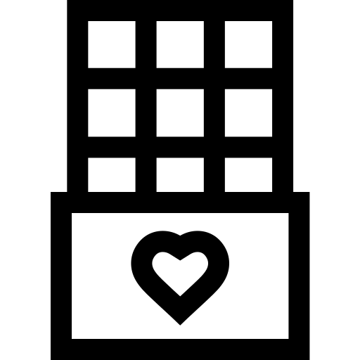 schokolade Basic Straight Lineal icon