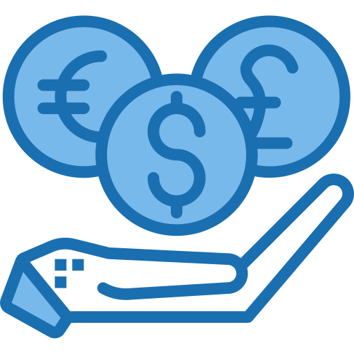 geld Phatplus Blue icoon
