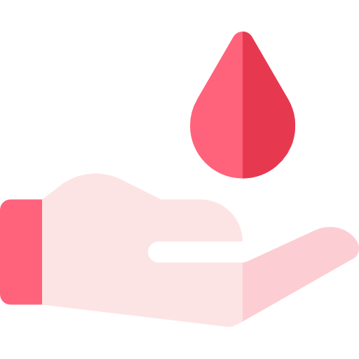 Blood donation Basic Rounded Flat icon