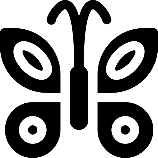 나비 Basic Rounded Filled icon